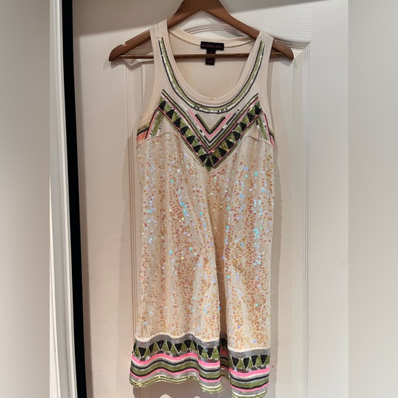 Sequin Embellished Mini Dress - Picture 2 of 5